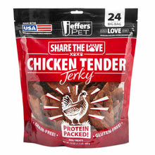 Jeffers Chicken Jerky Healthy Dog Treats 24 oz natural grain-free USA-made packaging