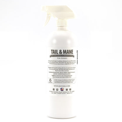 Jeffers Equine Tail & Mane Detangler and Conditioner for Horses