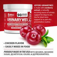 Jeffers UrinaryWes Urinary Support Powder with D-Mannose for Dogs & Cats