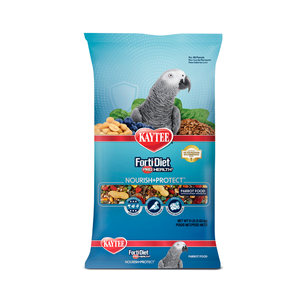 Kaytee Forti-Diet Pro Health Nourish+Protect Parrot Bird Food