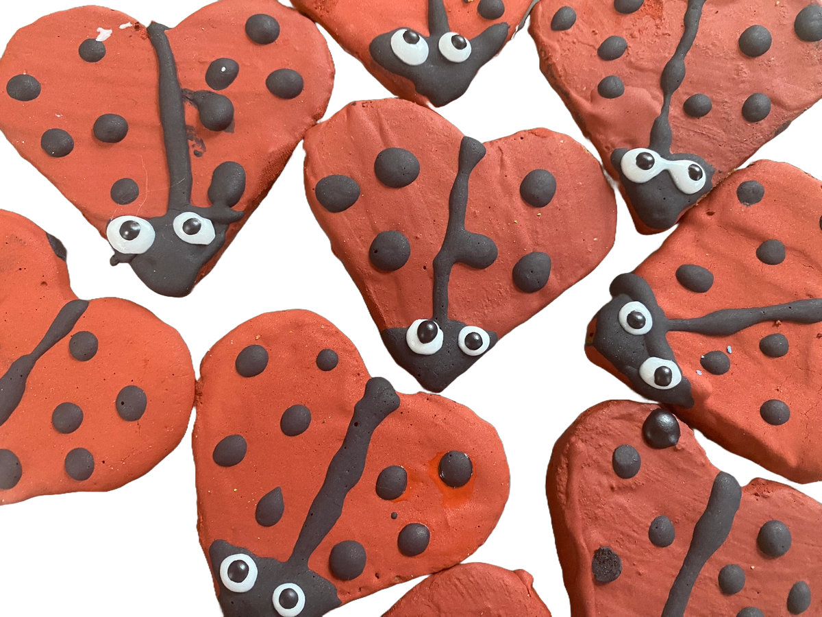 Ladybug Organic Dog Cookies