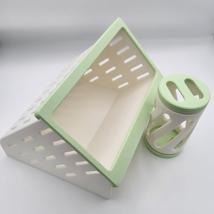The Open Air Hay Feeder and Hay Roller Bundle