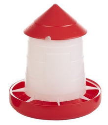 Little Giant Deluxe Hanging Feeder with Lid – 22 lb Capacity for Poultry & Chickens