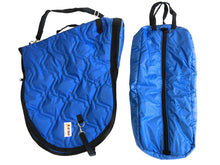 AJ Tack English Padded Saddle and Bridle Carrier Set