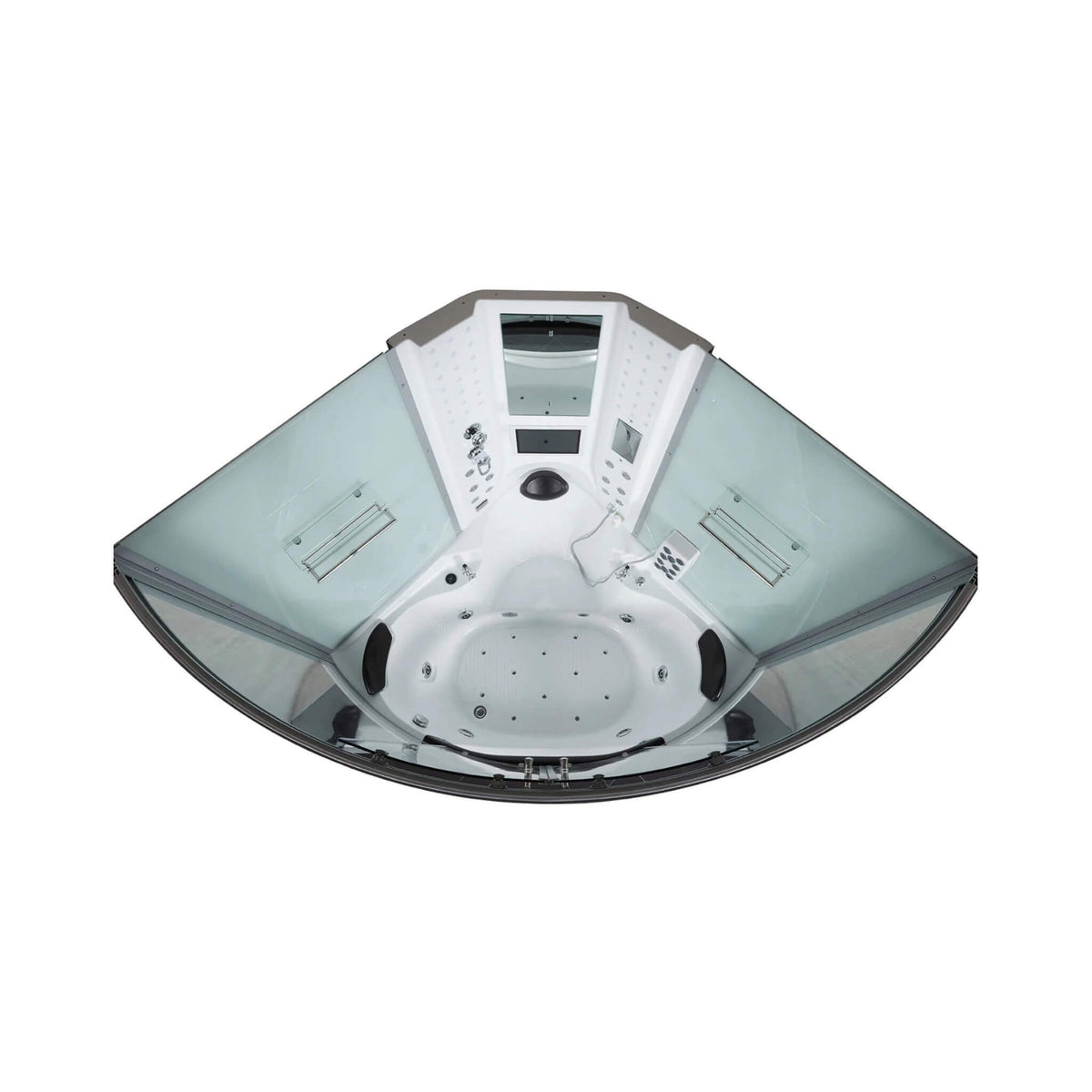 Maya Bath Platinum Superior Steam Shower With Foot Massager (SAK57392)