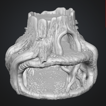 bi-level Stump Hide - STL - Digital product