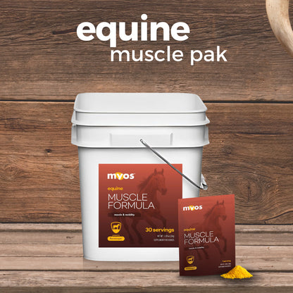 MYOS Equine Muscle Formula Packs For Horses