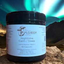 Nighttime Calm Capsules – Reishi & Lion’s Mane for Rest and Relaxation
