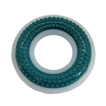 TPR & Nylon Dental Chew Ring Toy for Dogs - Ideal for Aggressive Chewers – (4" Diameter)