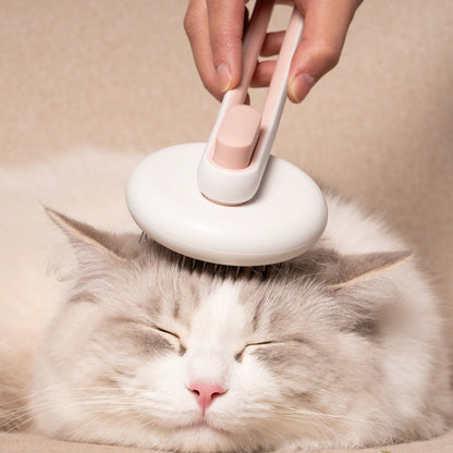 Pet Life ® 'Concepto' Modern Bristle Grooming Pet Deshedder Comb
