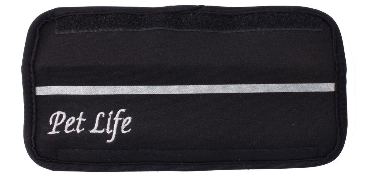 Pet Life ® 'Extreme-Neoprene' Joint Protective Safety Recovery and Reflective Pet Dog Sleeves - Set of 4