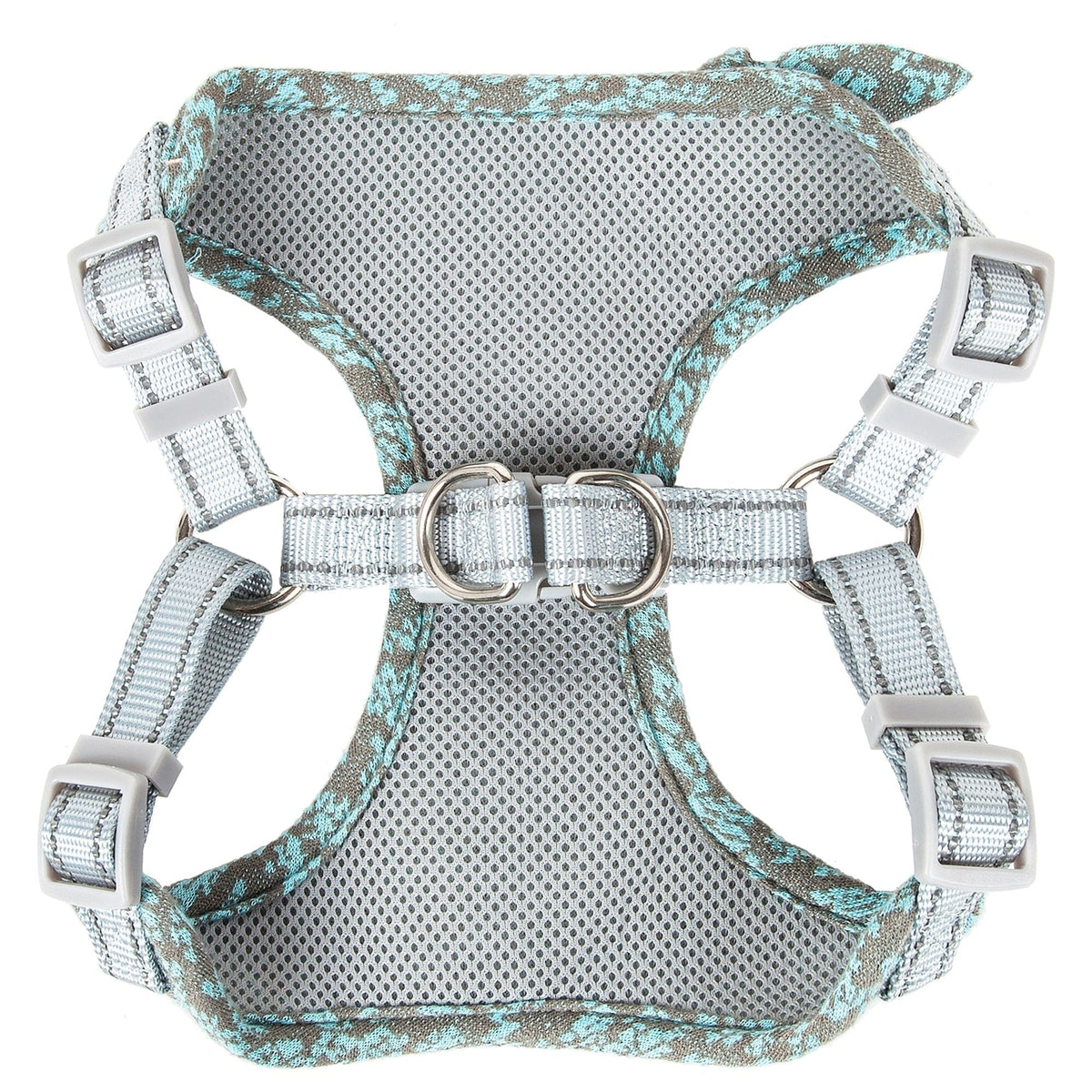 Pet Life ®  'Fidomite' Mesh Reversed  and Adjustable Fashion Dog Harness W/ Designer Bowtie