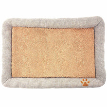 Pet Life ® 'Neutral Carpentry' Fashion Designer Nano-Silver Anit-Bacterial Pet Dog Bed Lounge