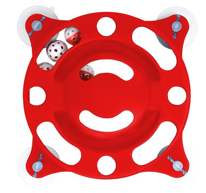 Pet Life ® 'Sticky-Swipe' Interactive Suction Cup Kitty Cat Toy