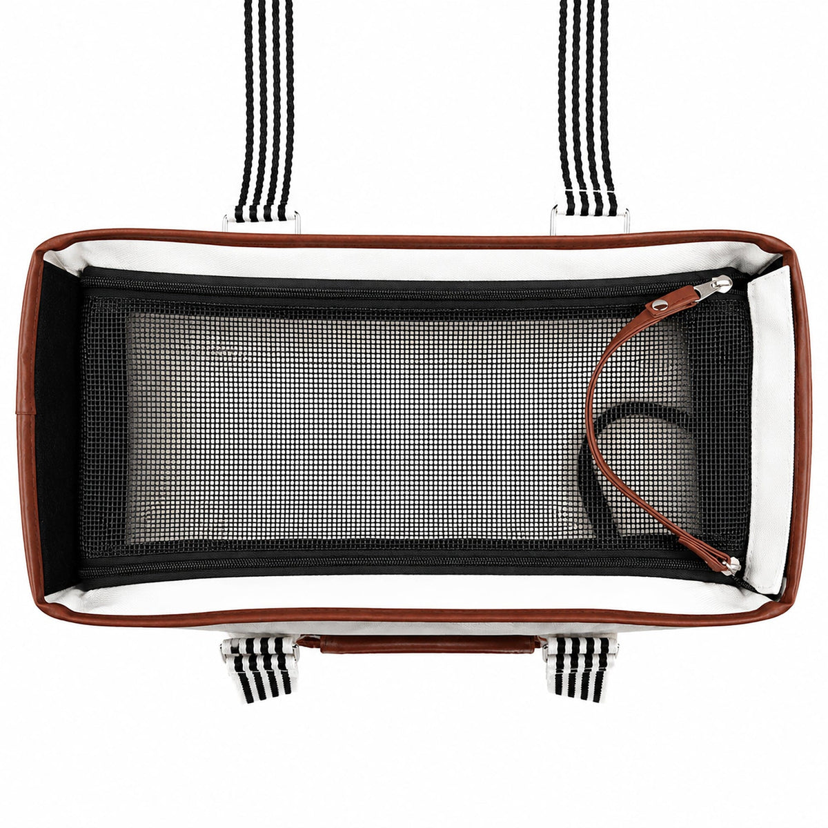 Pet Life ® 'Yacht Polo' Designer Travel Fashion Pet Dog Carrier w/ Pouch