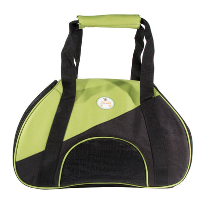 Pet Life ® 'Zip-N-Go' Airline Approved Contoured Fashion Designer Pet Dog Carrier