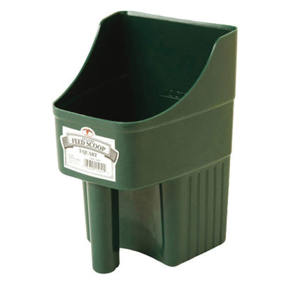 Little Giant Plastic Enclosed Feed Scoop, 3 Quart
