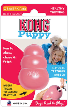 Puppy KONG Treat-Stuffing Chew Dog Toy
