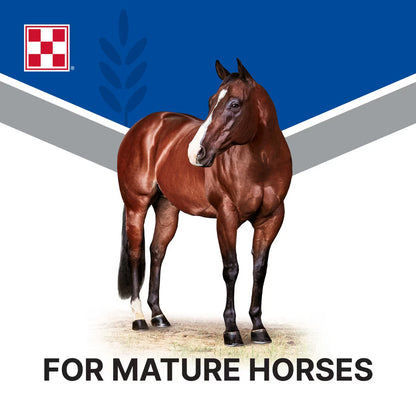 Purina Omolene 100 Active Pleasure Horse Feed, 50-lb