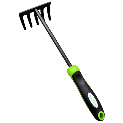High Carbon Steel Hand Rake & Cultivator Tiller