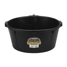 Little Giant Rubber Feeder Tub with Hooks, 6.5 Gallons