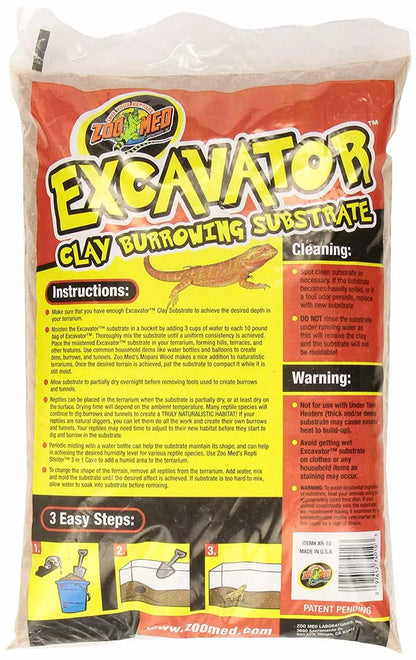 Zoo Med Excavator Clay Burrowing Substrate 10lb