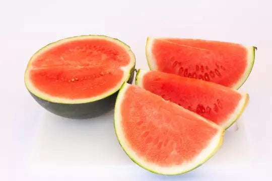 Sugar Baby Watermelon Seeds - Heirloom NON-GMO Citrullus lanatus, Compact Vining, 50+ Seeds for Small Gardens & Containers