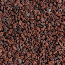 Red Lava Rocks for Plants - Natural Horticultural Volcanic Rock, 1/4" Size, Ideal for Drainage and Soil Aeration