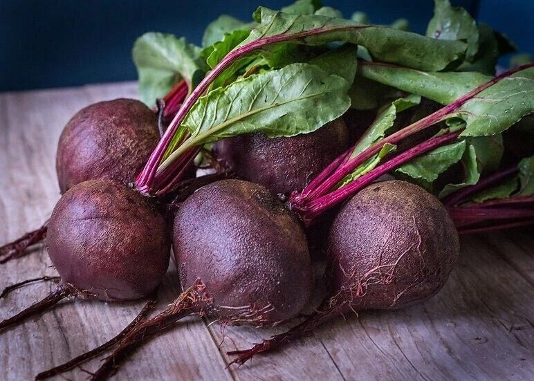 Detroit Dark Red Beet Seeds – Organic Non-GMO Heirloom Beta vulgaris, 250+ Seeds for Home Garden, Root Vegetable, Easy to Grow
