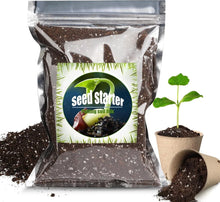Organic Seed Starter Potting Soil Mix 1qt – All Natural Premium Blend for Seedlings & Plants, Ideal for Gardening