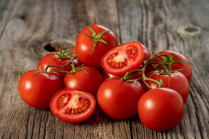 30 Dwarf Cherry TOMATO TINY TIM Solanum Lycoperscium Red Fruit Seeds