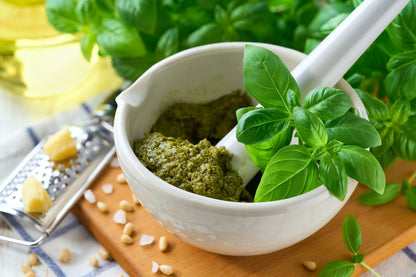 200 MOZZARELLA BASIL Sweet Italian Heirloom Ocimum Basilicum Herb Flower Seeds