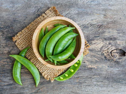 50 SNOW PEA Pisum Sativum Vegetable Seeds