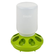 Small Plastic Chick Feeder, 1 Quart Bottle & Base for Chicks and Quail
