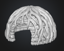Root Covered Stone Hut - STL - Digital product