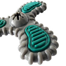 TPR Dental Spinner Dog Chew Toy – Durable Dental Care Fun for Light to Medium Chewers