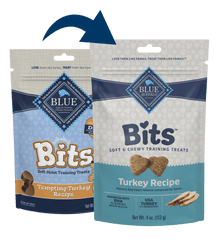 Blue Buffalo Blue Bits Soft Training Treats Tempting Turkey Recipe (4oz)