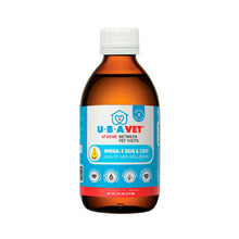 UBAVET Omega-3 Skin & Coat Health and Wellbeing Liquid for Dogs & Cats – 8 fl oz / 237 ml