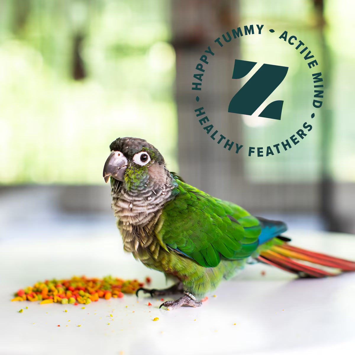 ZuPreem Avian Breeding Formula FruitBlend Bird Food Parrots & Conures, 2-lb
